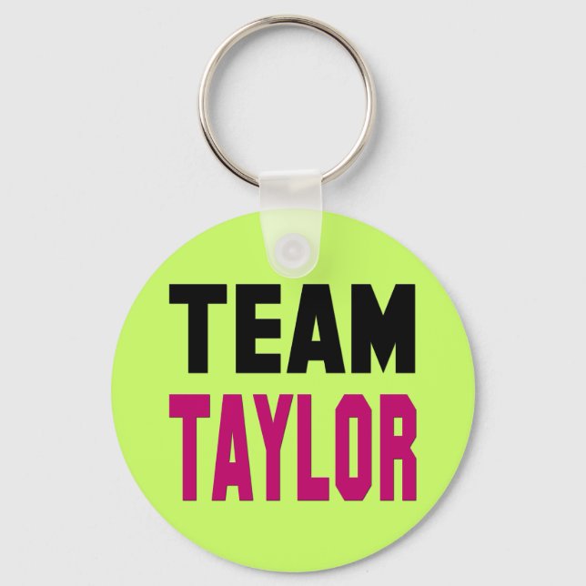 Team Taylor Nyckelring (Framsida)
