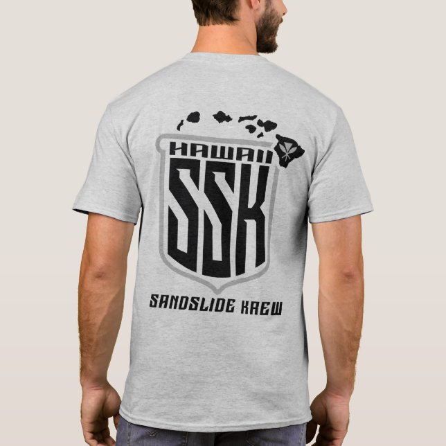 Team Tee (Black & Silver) (Baksida)