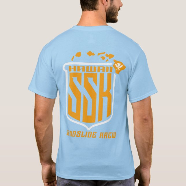 Team Tee (Orange & vit) (Baksida)