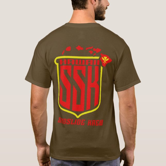 Team Tee (Red & Gult) (Baksida)