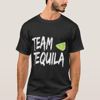 Team Tequila med Grönt Lime T Shirt
