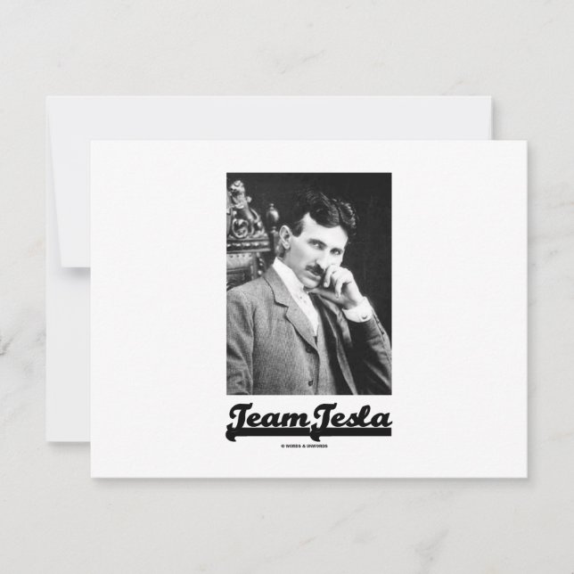 Team Tesla (Nikola Tesla) (Framsida)