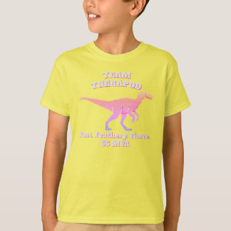 Team Theropod - snabb. Feathery. Kraft T Shirt