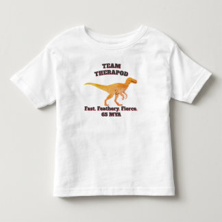 Team Theropod - snabb. Feathery. Kraft T Shirt