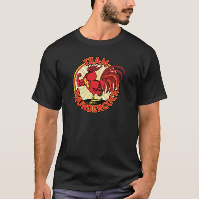 Team Thundercock T-shirt (Framsida)