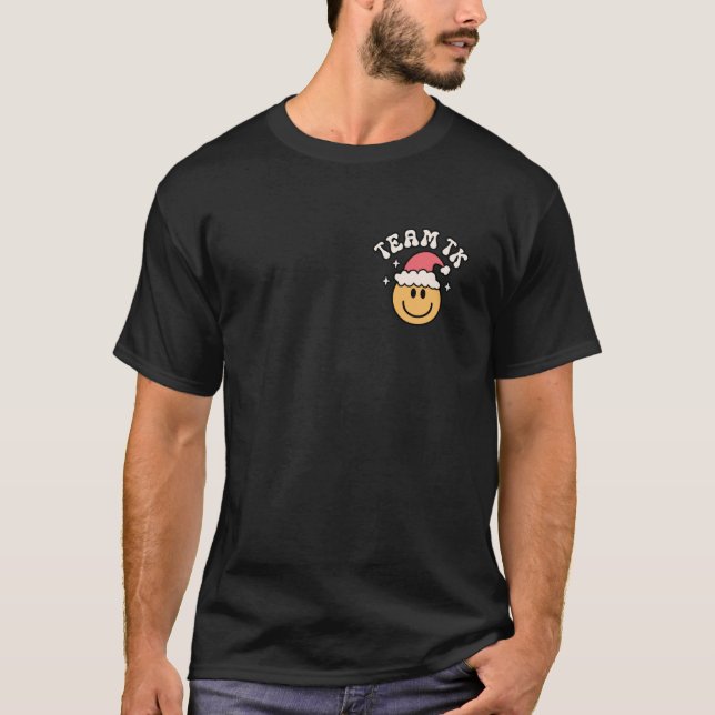 Team TK Lärare Daisy jul TK Team Kvinnor Kid  T Shirt (Framsida)