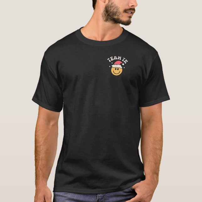 Team TK Lärare Daisy jul TK Team Kvinnor Kid  T Shirt (Framsida)