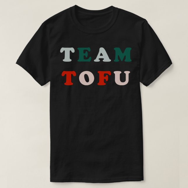 Team Tofu T Shirt (Design framsida)
