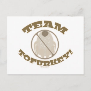 Team Tofurkey Vykort