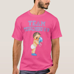 Team Touchdown Boy Gender Reveal Baby Shower Tutu T Shirt