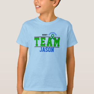 Team Transplant Sport Grön Bandet Anpassningsbar T Shirt