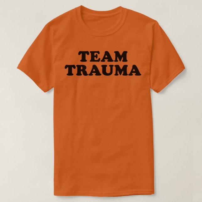 Team Trauma T Shirt (Design framsida)
