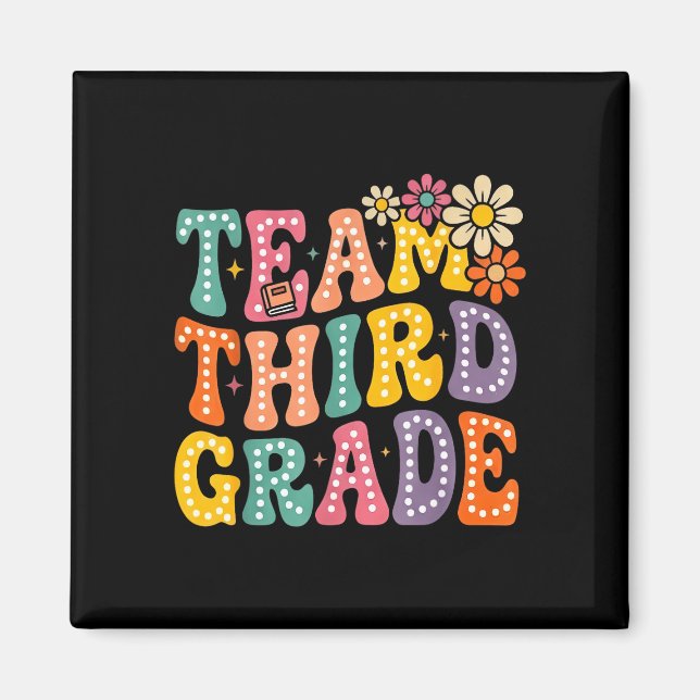 Team tredje klass groovy 3:e klass tillbaka till s magnet (Framsidan)