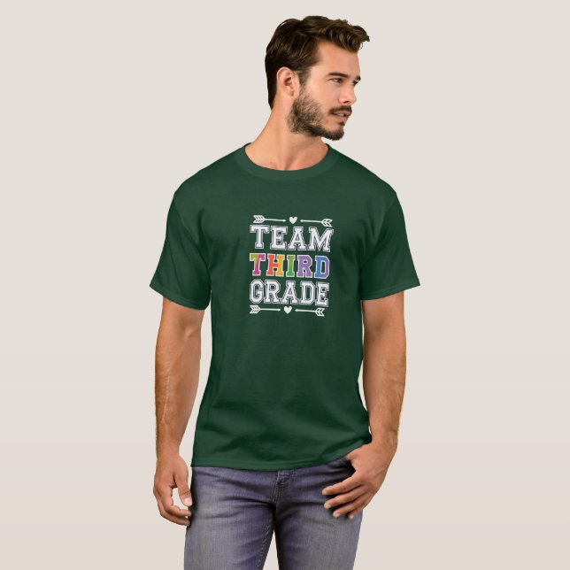 Team Tredje Klass T Shirt (Hel framsida)