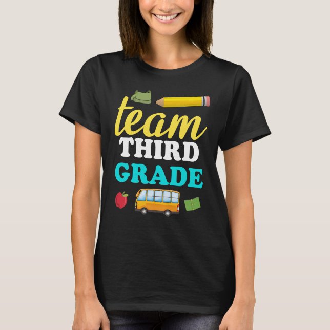 team tredje klass t shirt (Framsida)