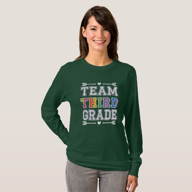 Team Tredje Klass T Shirt (Hel framsida)