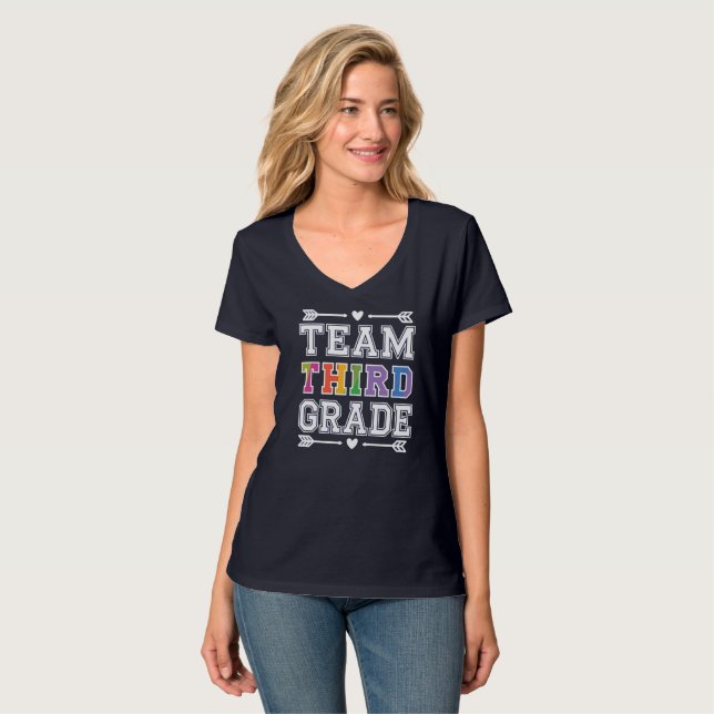 Team Tredje Klass T Shirt (Hel framsida)