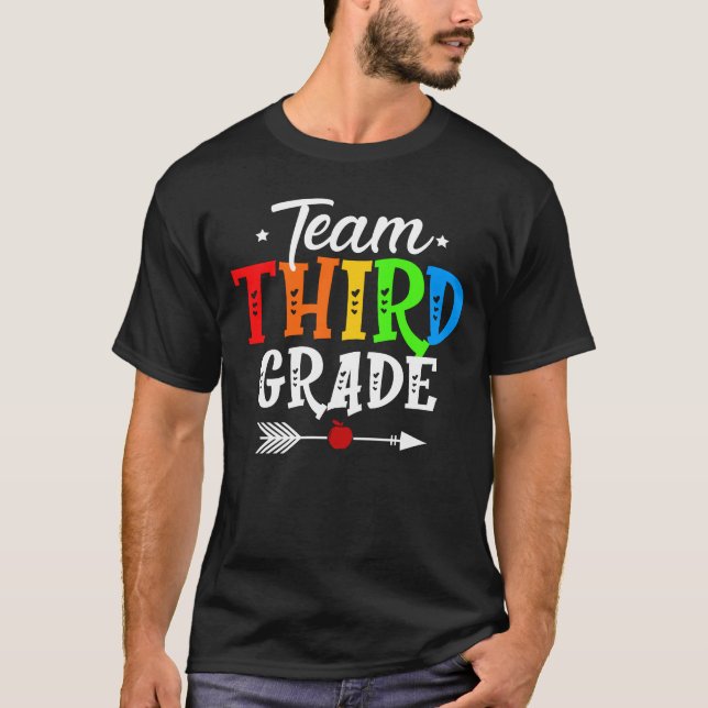 team tredje klass t shirt (Framsida)