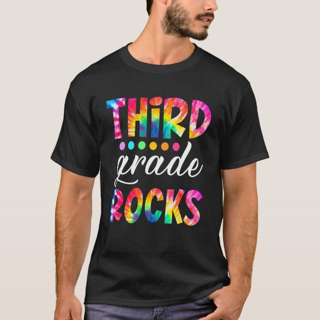 Team Tredje Klass-tredje Klass-Sten Back to school T Shirt (Framsida)