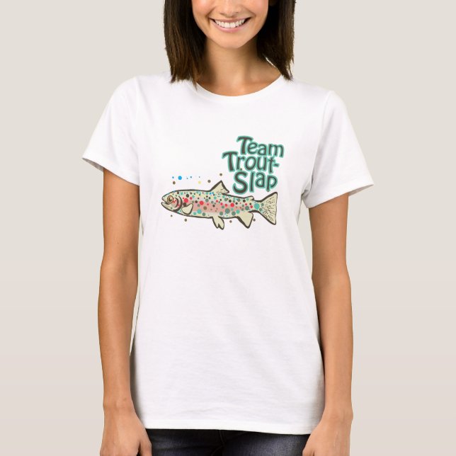 Team Trout Slap T-shirt (Framsida)