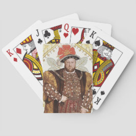 Team Tudor - Tudor Kung Henry VIII of England Casinokort