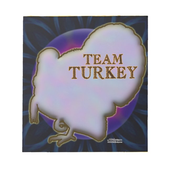 Team Turkey Anteckningsblock (Framsida)