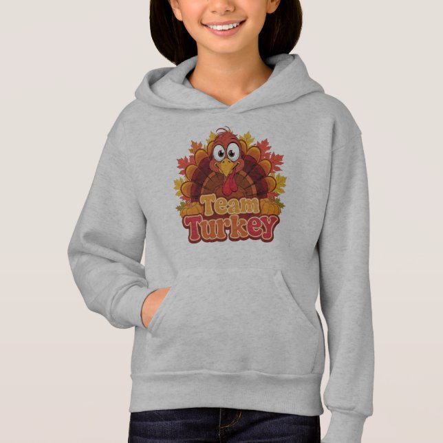 Team Turkiet: Gobble "Til You Wobble" T Shirt (Framsida)