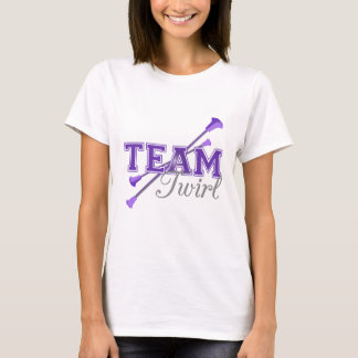 Team Twirl Baton T Shirt