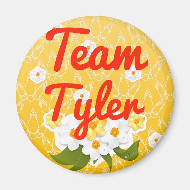 Team Tyler Magnet (Framsidan)