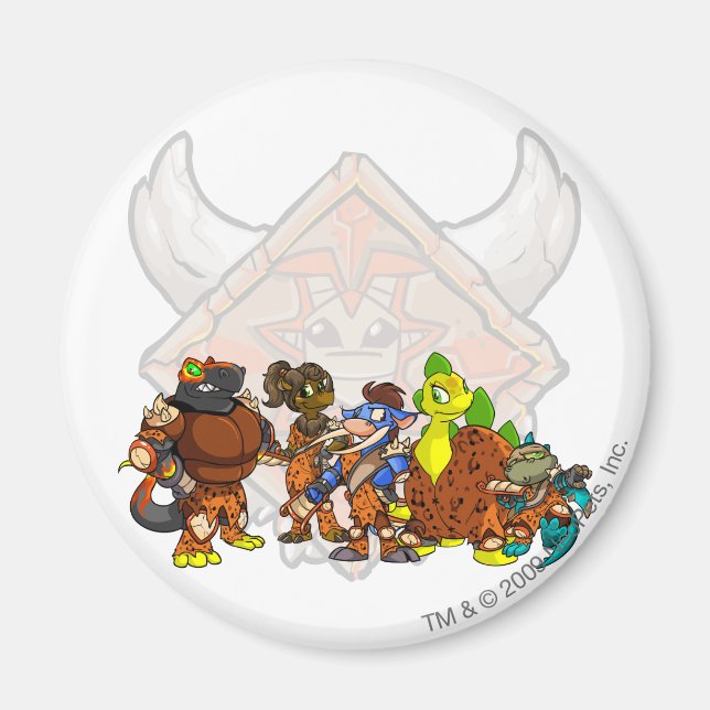 Team Tyrannia Group Magnet (Framsidan)