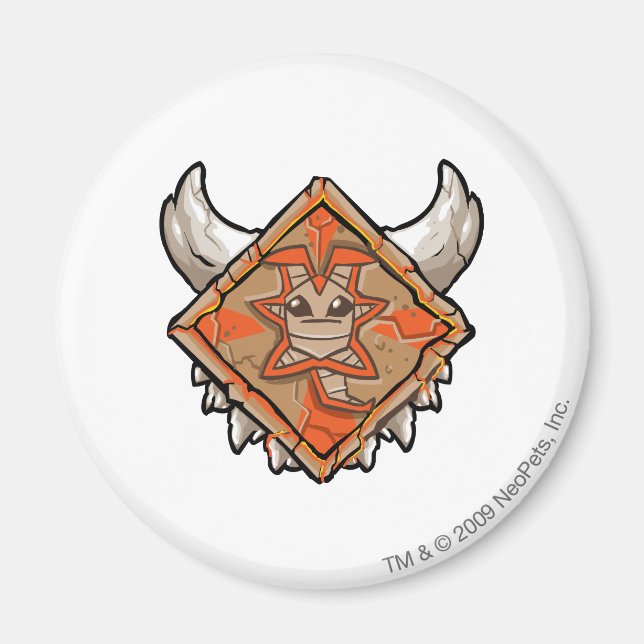 Team Tyrannia Logotyp Magnet (Framsidan)