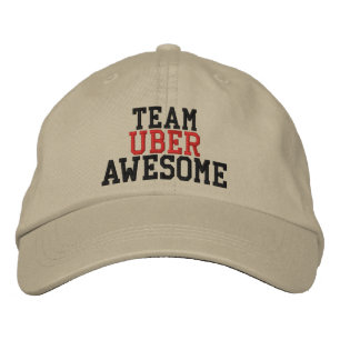 Team Uber fantastisk Broderad Keps