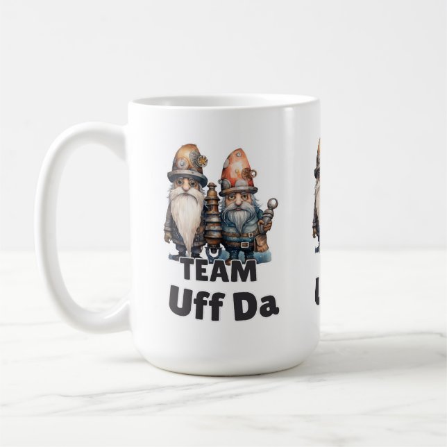 Team Uff Da Kaffemugg (Vänster)