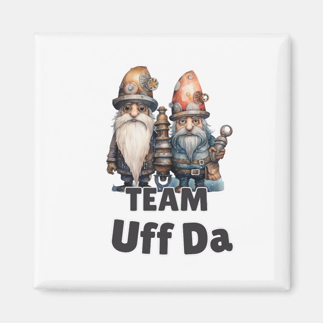Team Uff Da Magnet (Framsidan)