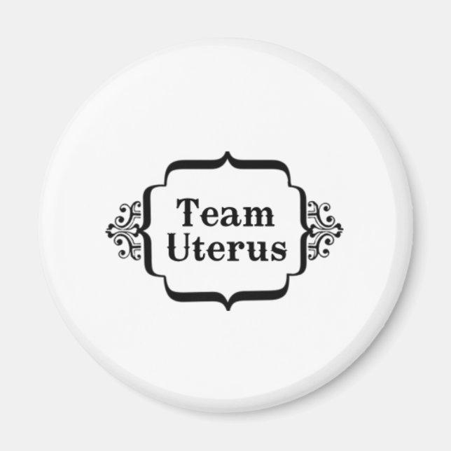 Team Uterus Magnet (Framsidan)