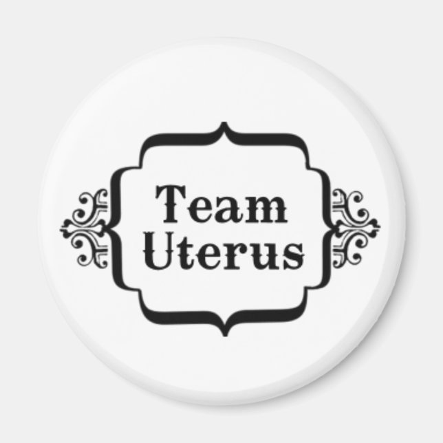 Team Uterus Magnet (Framsidan)