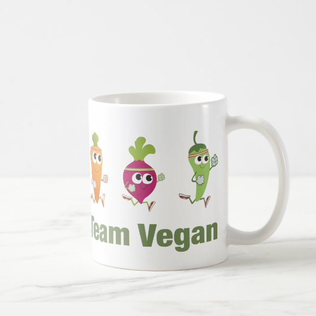 Team Vegan Kaffemugg (Höger)