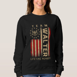 Team WALTER-livstidsmedlem amerikansk Flagga T Shirt