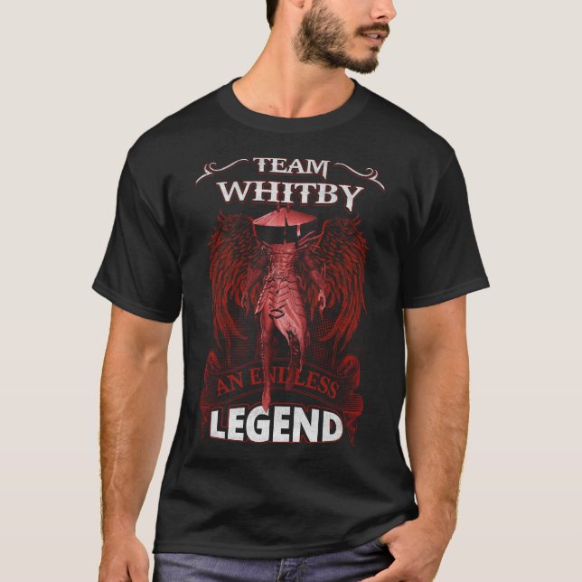 Team WHITBY - En ändlös LEGENE T Shirt (Framsida)