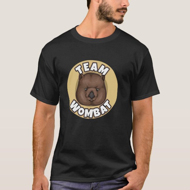 Team Wombat T Shirt (Framsida)