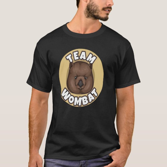 Team Wombat T Shirt (Framsida)