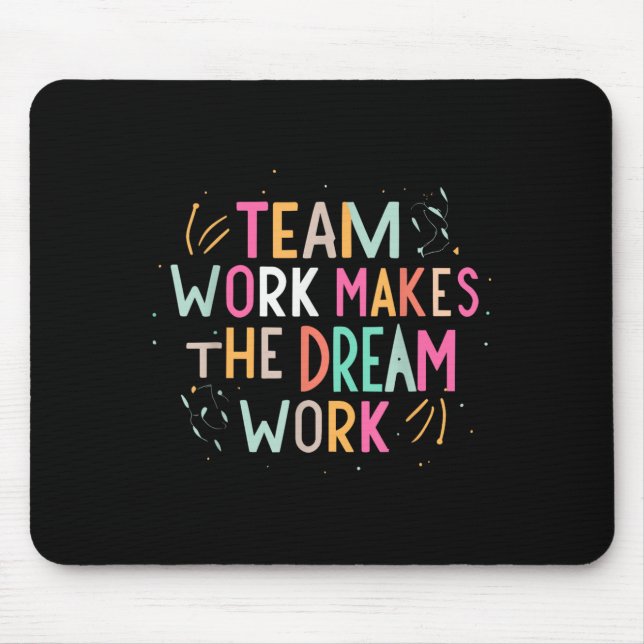 Team Work Makes The Dream Work, Motivational Srts  Musmatta (Framsidan)