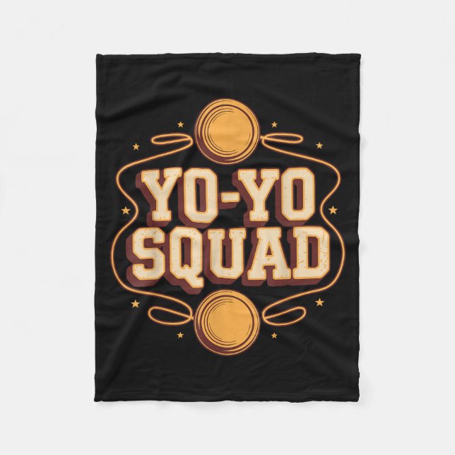 Team Yoyo Player Squad Yo-yo  Fleecefilt (Framsidan)