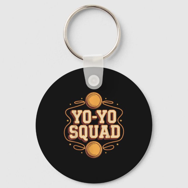 Team Yoyo Player Squad Yo-yo  Nyckelring (Framsida)