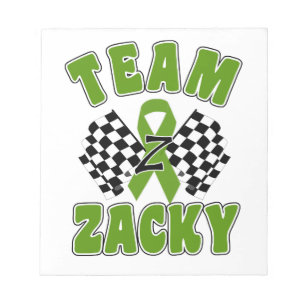 Team Zacky Anteckningsblock
