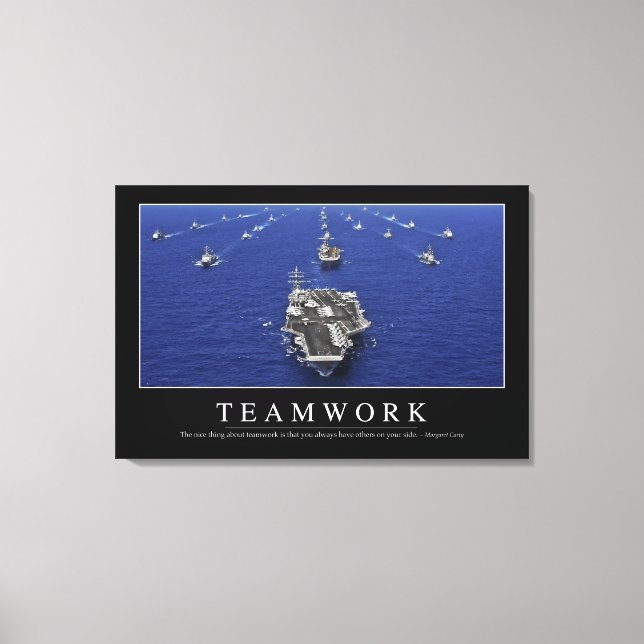 Teamarbete: inspirationsoffert canvastryck (Framsida)