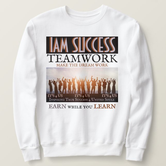 TEAMARBETE LÅNG ÄRMAD TRÖJA (Design framsida)