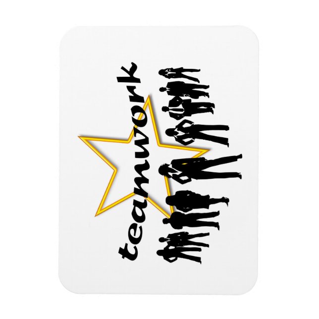 Teamarbete Magnet (Vertikal)