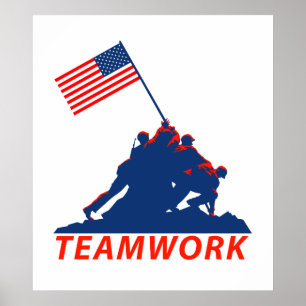 Teamarbete Poster