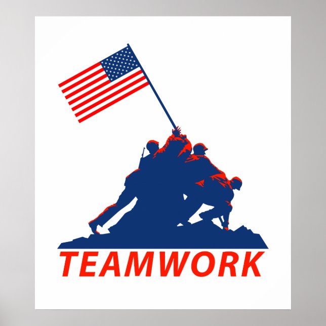 Teamarbete Poster (Framsidan)